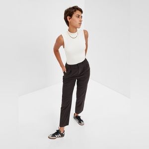 Gap Corduroy Pleated High Rise Pants